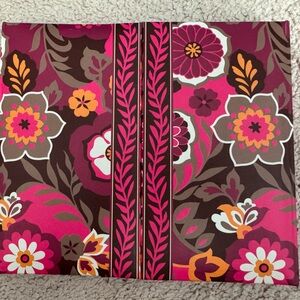 NWOT Vintage Retired Floral Pattern Vera Bradley Planner/ Desk Set